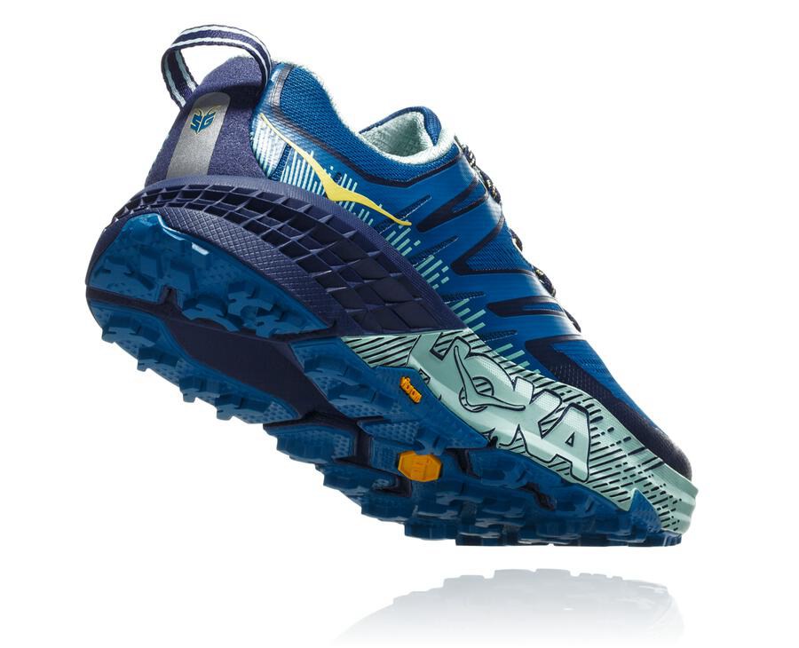 Tenis Hoka One One Trail Mujer Azules - Speedgoat 3 - ZEJO59427